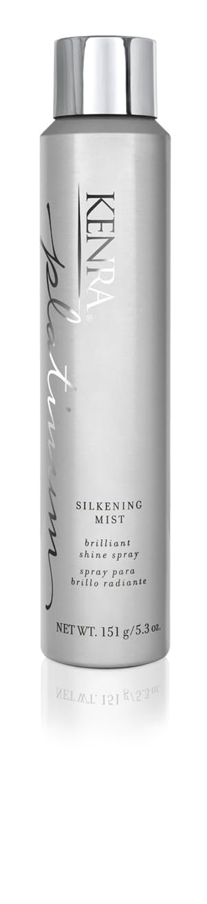 Kenra Platinum Silkening Mist | Brilliant Shine Spray | Smooths Flyaways, Detangles and Tames Frizz | Humidity Protection | All Hair Types - Image 2