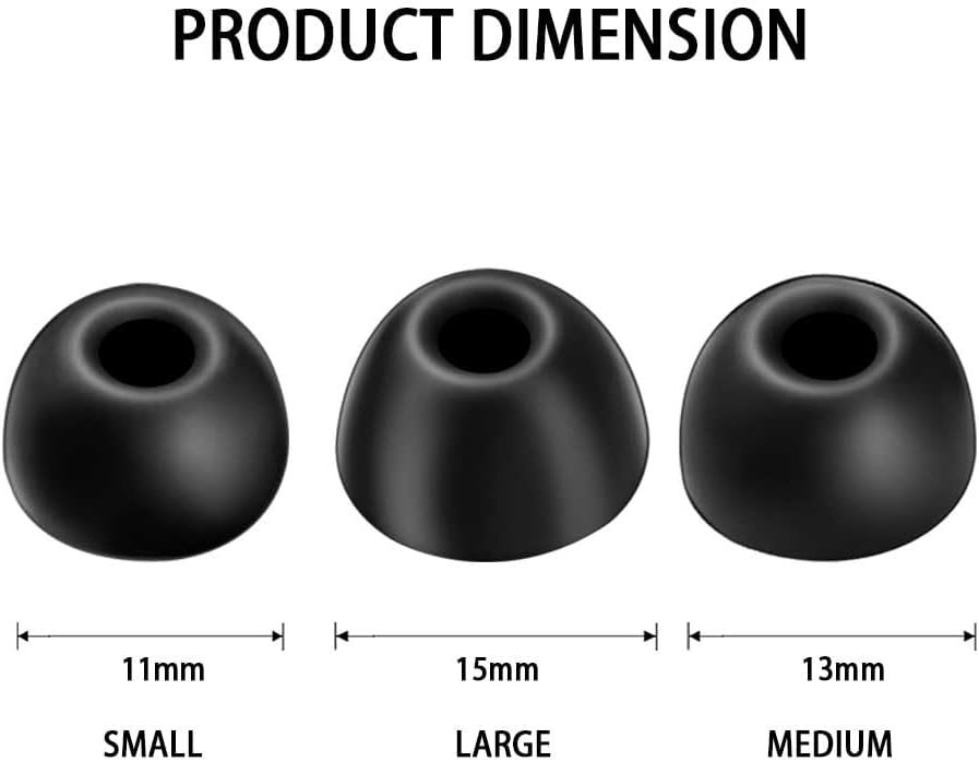 Replacement Eartips for Beats Studio Buds/Fit Pro/Studio Buds+, Silicone Earbuds Eartips Buds Cover Set for Beat Studio Buds - Image 3
