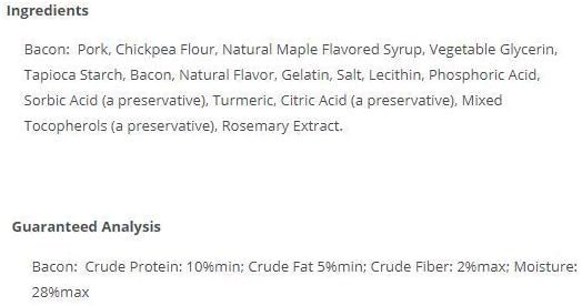 BIXBI Trainers All-Natural Grain-Free Dog Training Treats, Bacon, 6 oz - Image 3