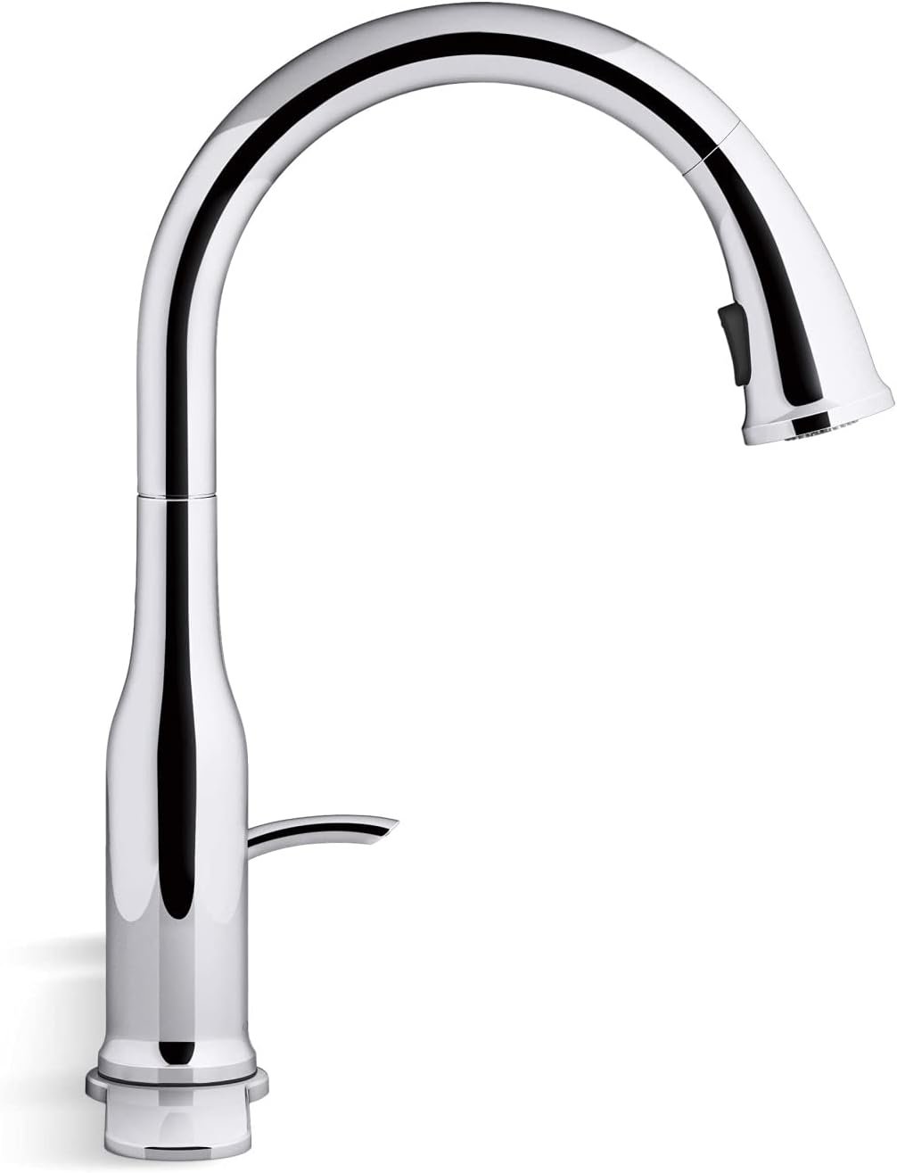 KOHLER K-REC23863-SD-CP Motif Kitchen Faucet with Pull Down Sprayer and Soap Dispenser, Kitchen Sink Faucet in Polished Chrome - Image 8