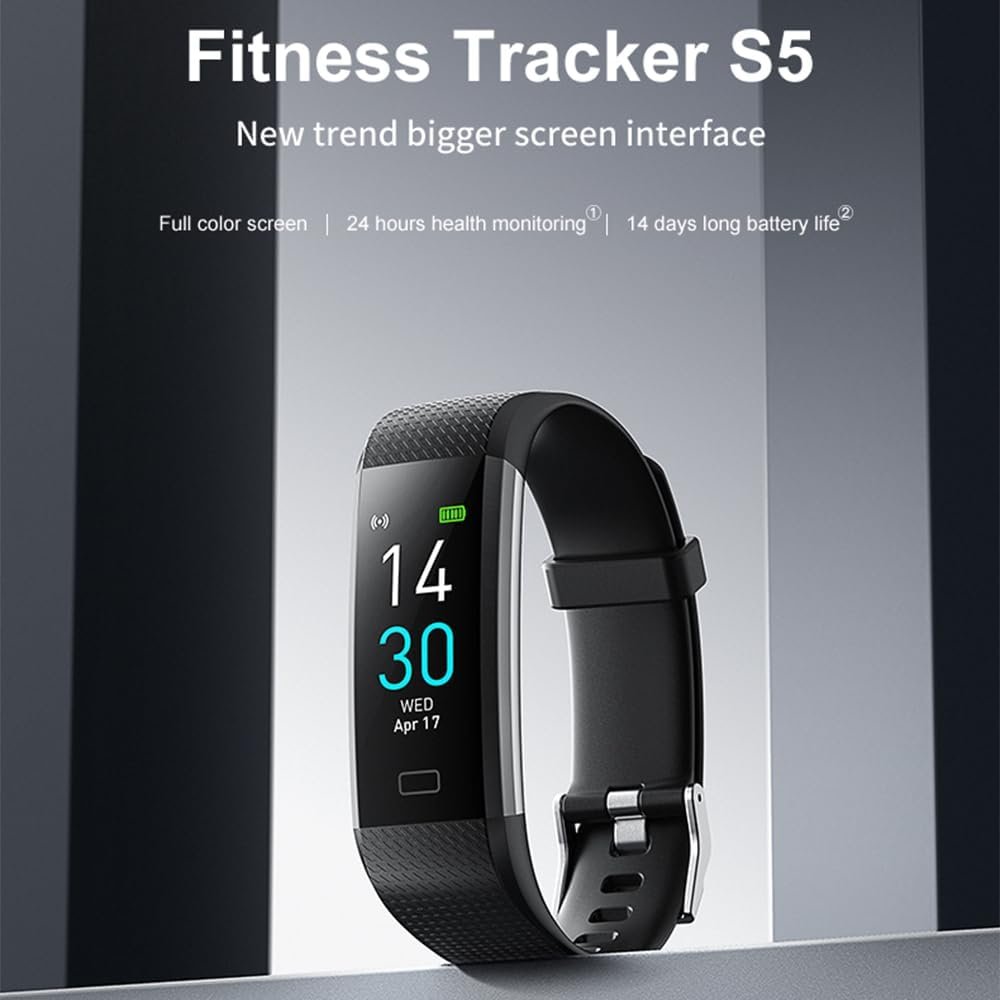 Fitness Tracker with Heart Rate Monitor/Step Counter/Calories, Activity Tracker Smart Watch Sleep Monitor IP68 Health Tracker Pedometer for Man Women - Image 4