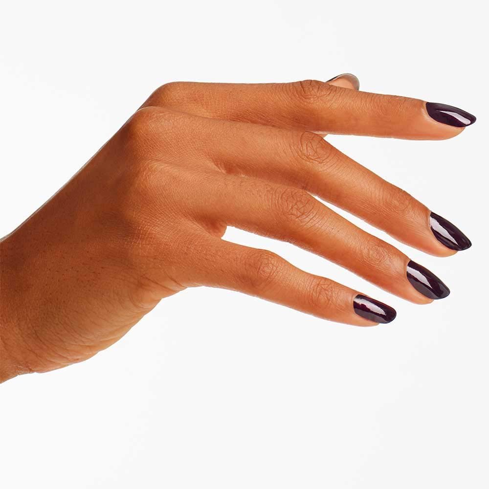 OPI Nail Lacquer Nail Polish | Opaque Dark Black & Gray Crème Chip Resistant Nail Polish | Vegan, Fast Drying, Streak Free - Image 5