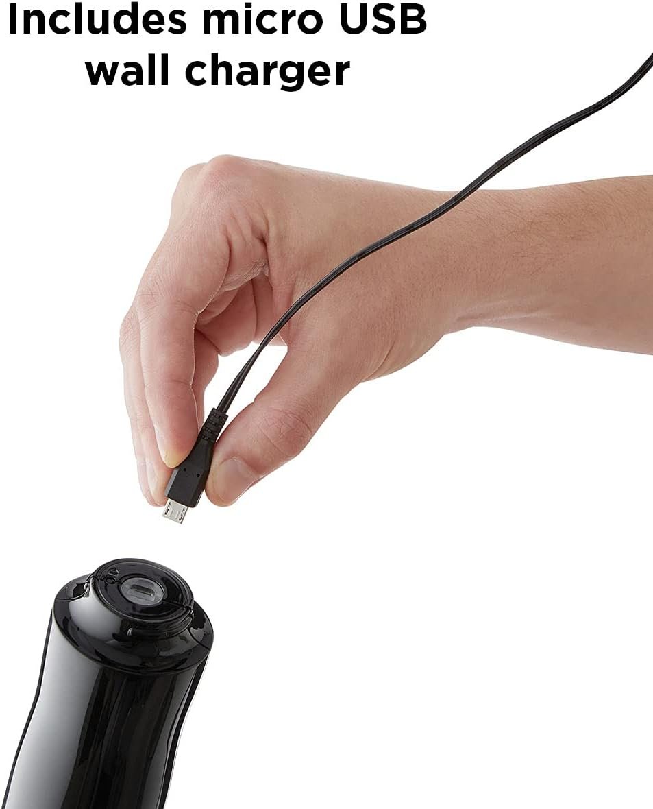 Rabbit Automatic Electric Corkscrew Wine Bottle Opener, One Size, Shiny Black - Image 6