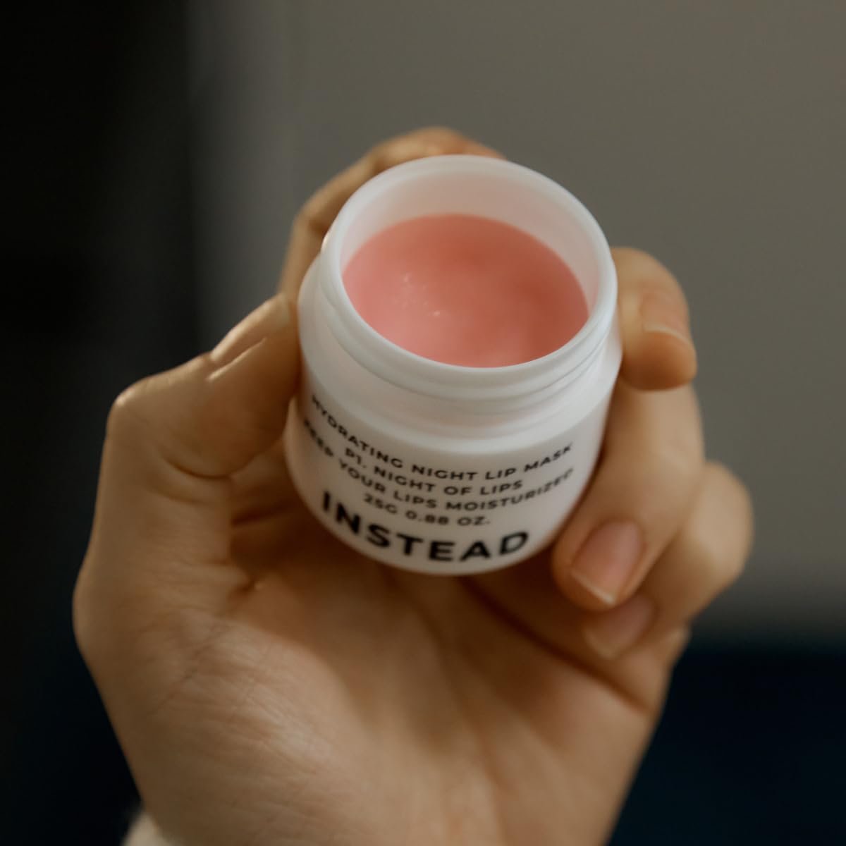 Hydrating Night Lip Mask - Moisturizing Lip Treatment to Restore and Soothe Dry Chapped Lips Overnight 0.88 oz. - Image 4