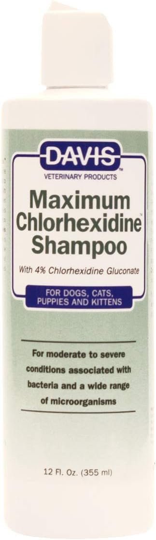 Davis Maximum Chlorhexidine Pet Shampoo, 12 oz - Image 2