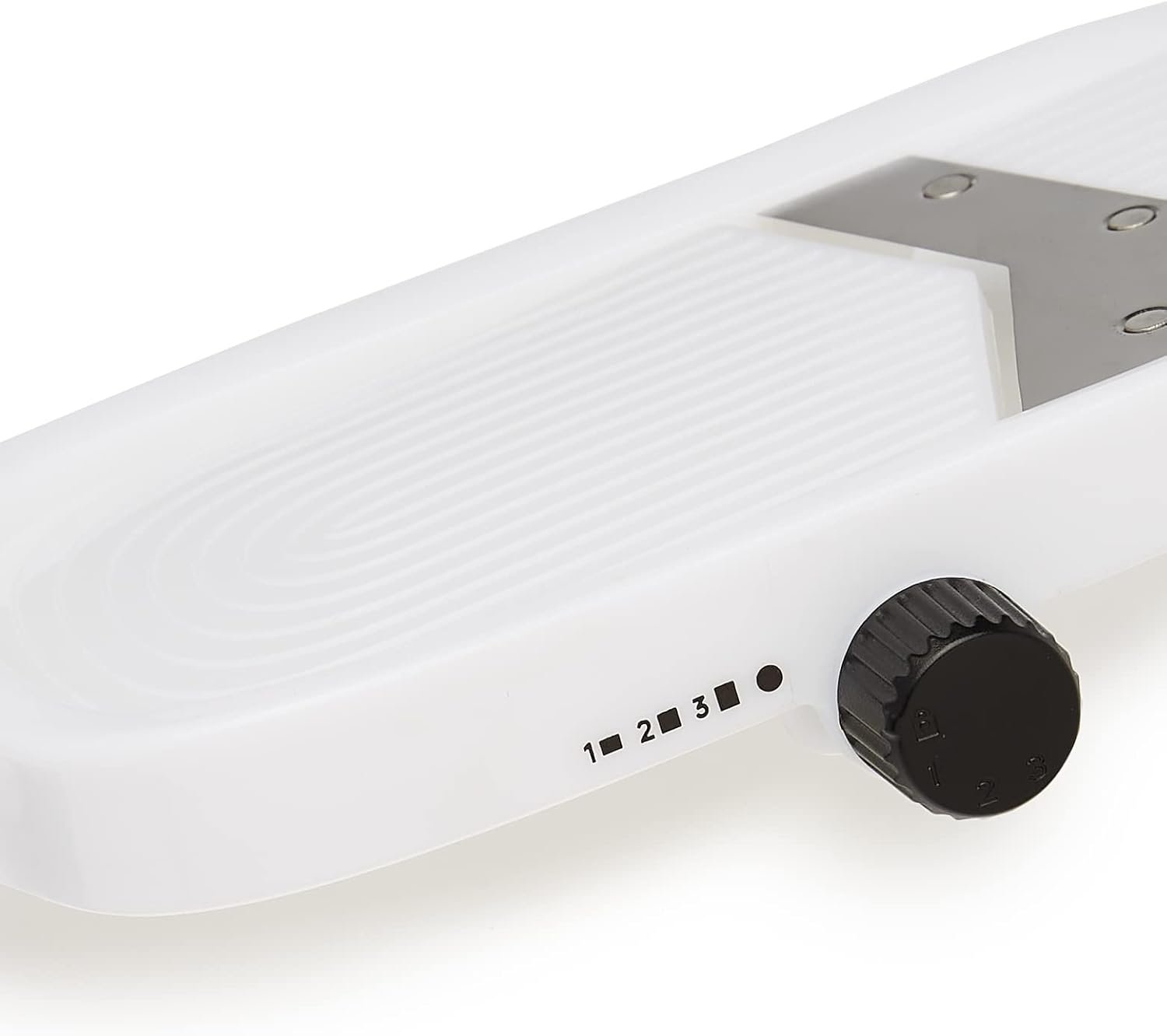 Amazon Basics - Hand-held Mandoline Slicer, White, 11.3" X 4.5" X 2.5" - Image 4