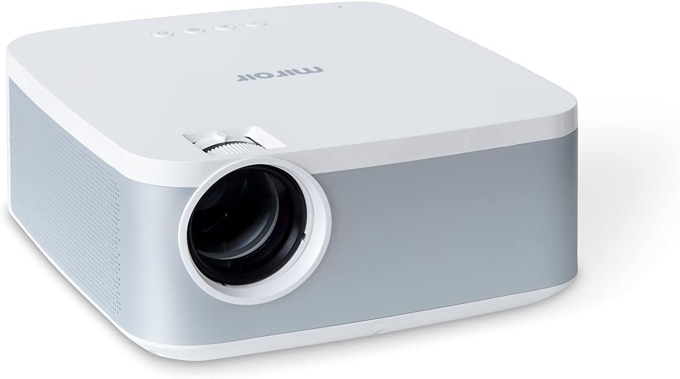 Miroir L500S 1080p Smart Streaming Mini Projector, 90-Inch Screen, Movie Projector, 5G WIFI and Bluetooth - Image 3