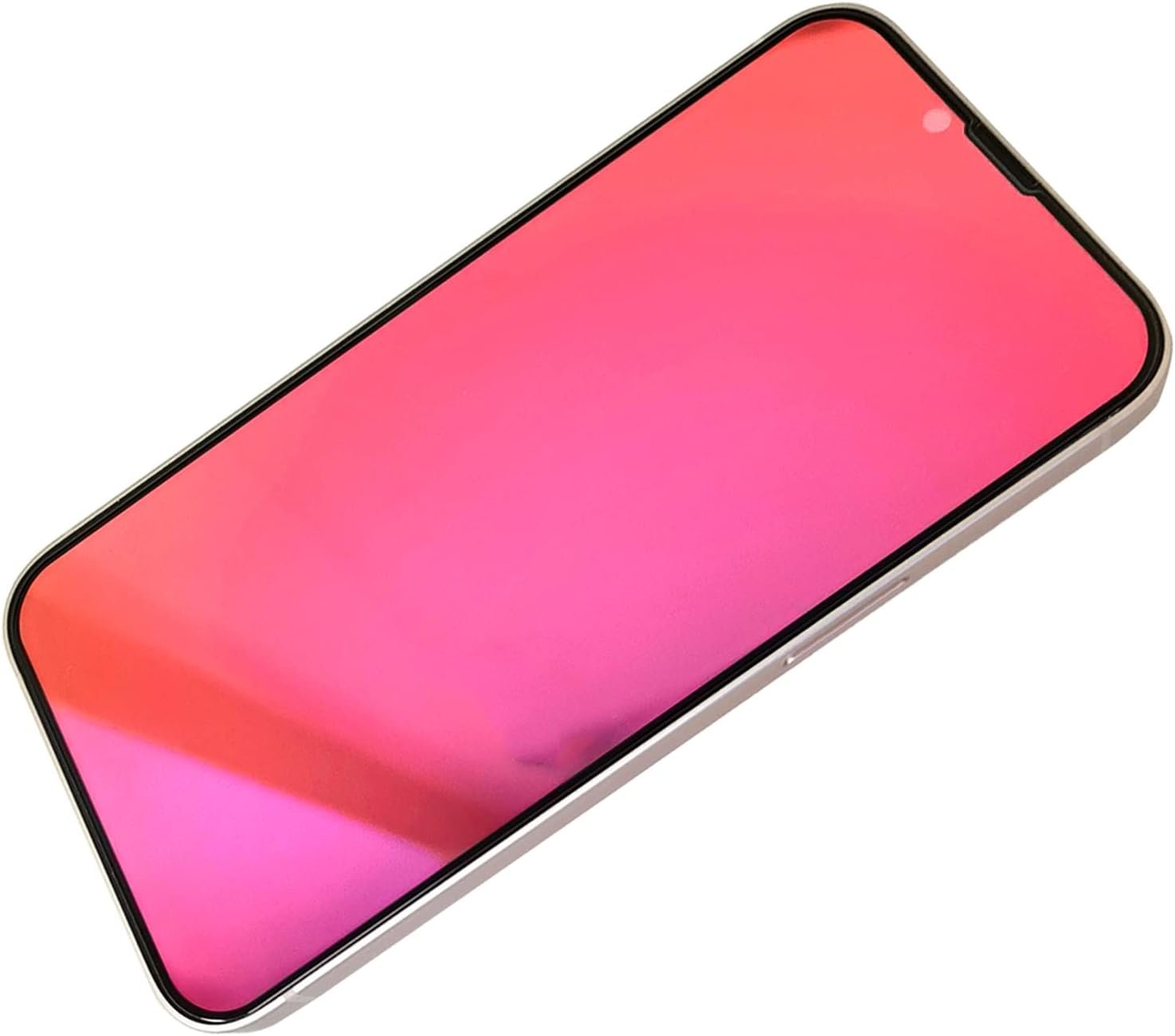 2 Pack Anti-Blue Privacy Tempered Glass Suit for iPhone 12 /iPhone 12 Pro Mirror Anti-Spy Screen Protector Anti-Peeping Film Electroplated Gradient Colorful 9H Hardness Anti-scratch 6.1 inch - Image 8