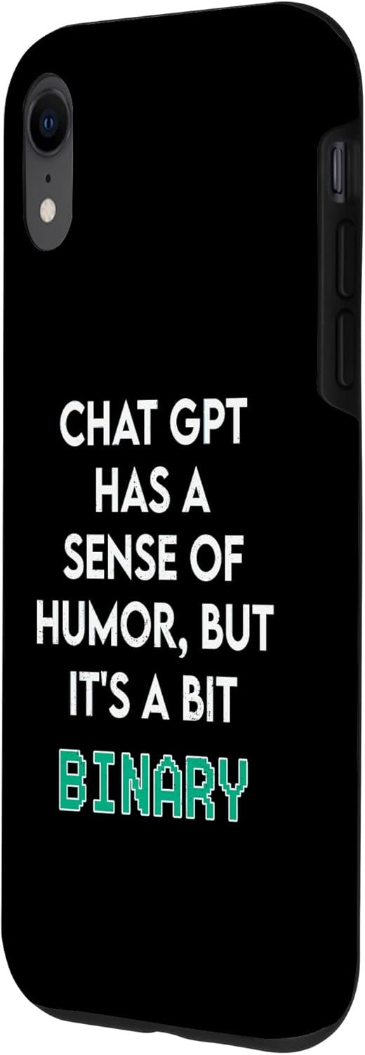 iPhone XR Chat GPT has a binary sense of humor Funny AI Case - Image 3
