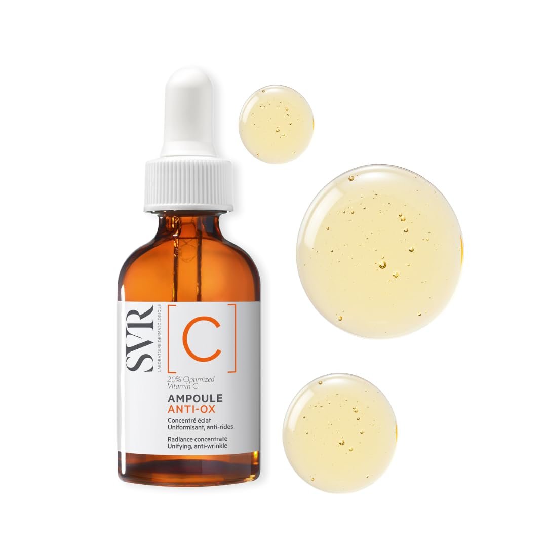 SVR Vitamin C Brightening Face Serum With 20% Optimized Vitamin C For Fine Lines, Uneven Skin Tone & Dull Skin. Improves Radiance & Firmness, 1 Fl.oz. - Image 2