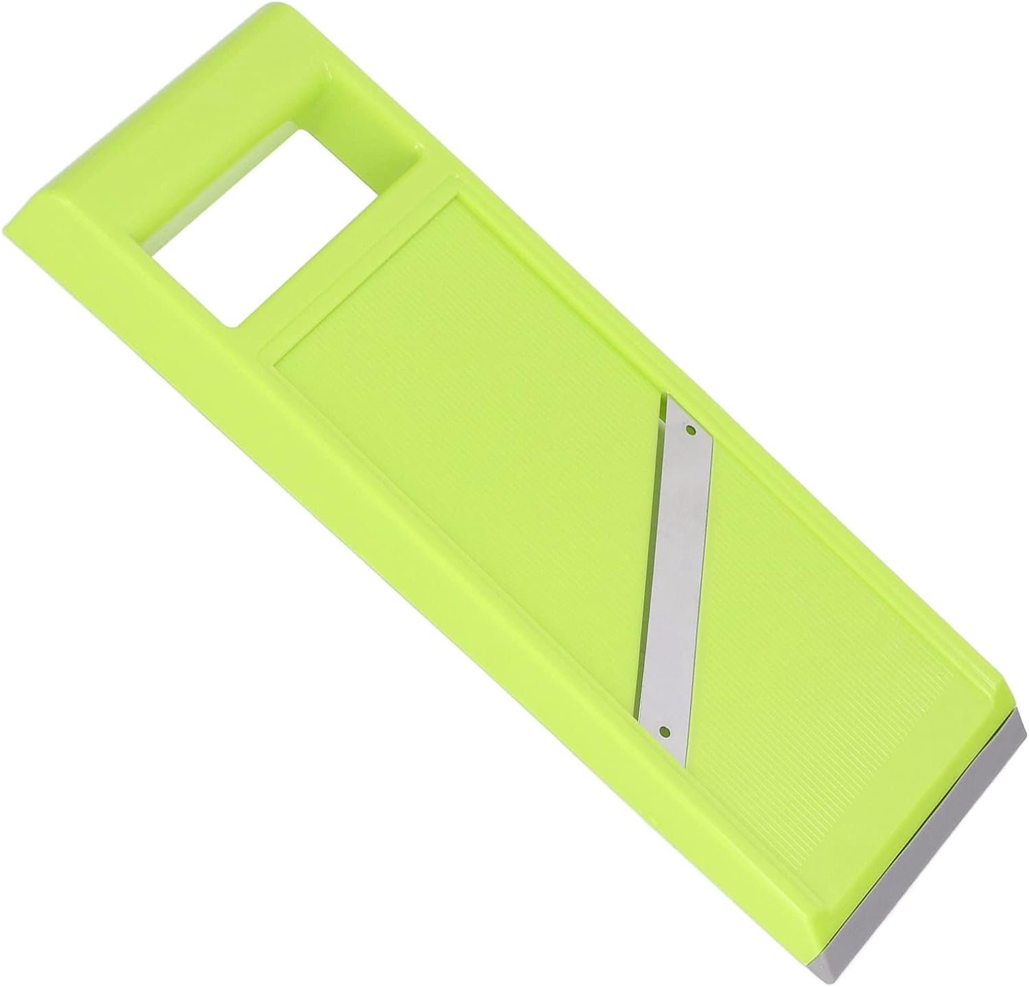 Vegetable Slicer, 4.25 x 10.8in Stainless Steel Mandoline Food Slicer with Hanging Hole, Handheld Vegetable Chip Maker Food Chopper for Potato, Carrot, Vegetables, Zucchini - Image 2