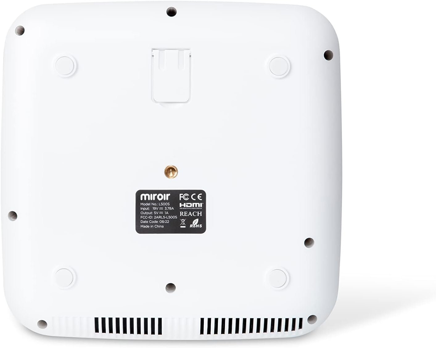 Miroir L500S 1080p Smart Streaming Mini Projector, 90-Inch Screen, Movie Projector, 5G WIFI and Bluetooth - Image 5