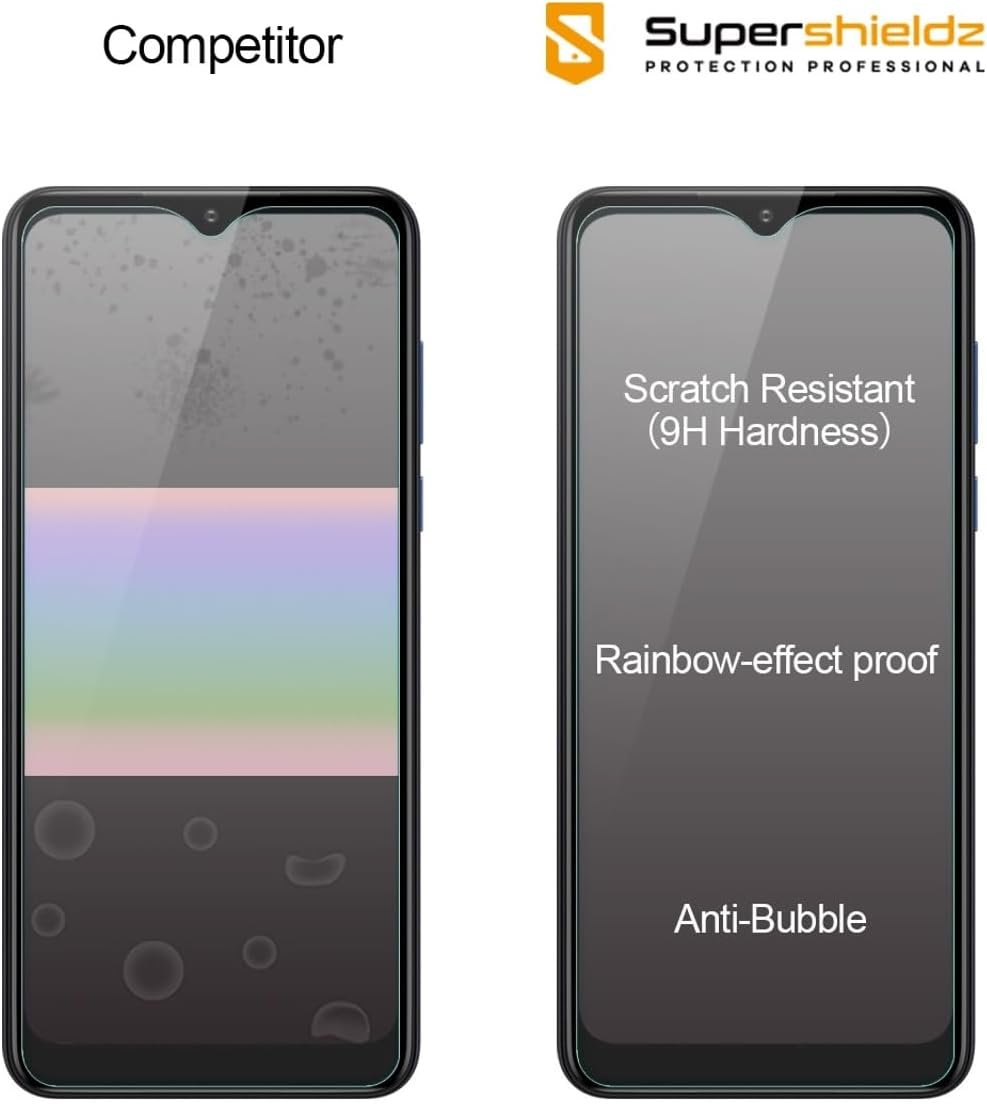 Supershieldz (3 Pack) Designed for Motorola Moto G Pure Tempered Glass Screen Protector, Anti Scratch, Bubble Free - Image 3