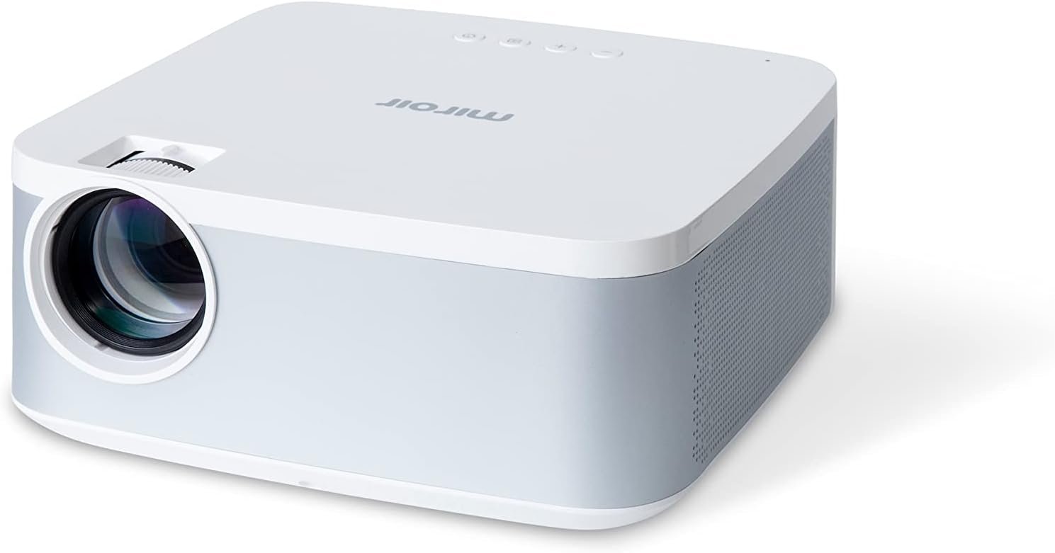 Miroir L500S 1080p Smart Streaming Mini Projector, 90-Inch Screen, Movie Projector, 5G WIFI and Bluetooth - Image 4