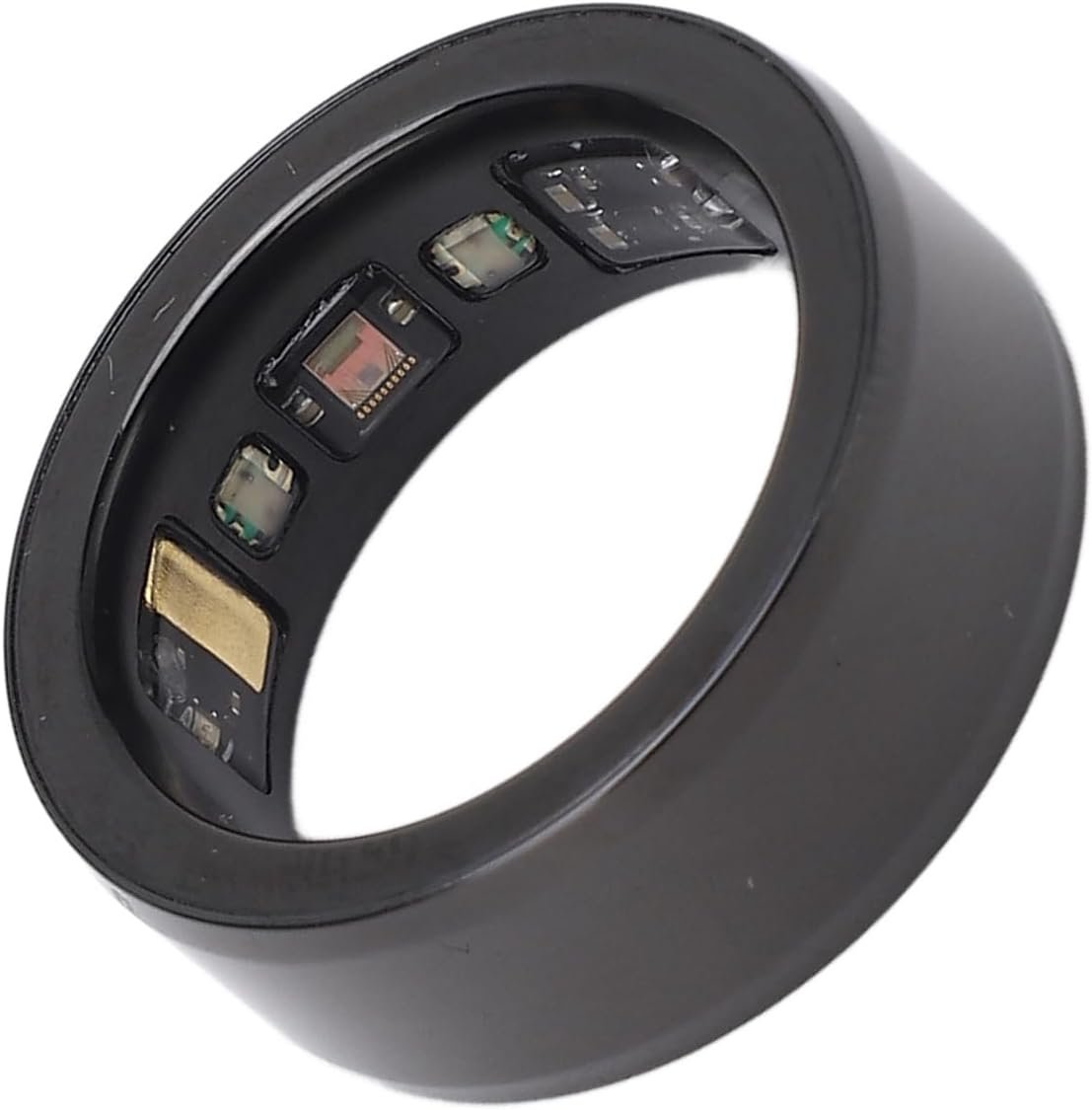 Smart Ring, Waterproof Ceramic Ring, Universal Wearable BT Connection Health for Mobile Phone, Sports Ring with Heart Rate Monitor, Sleep Monitor, Temperature, Oxygen (Black No. - Image 5