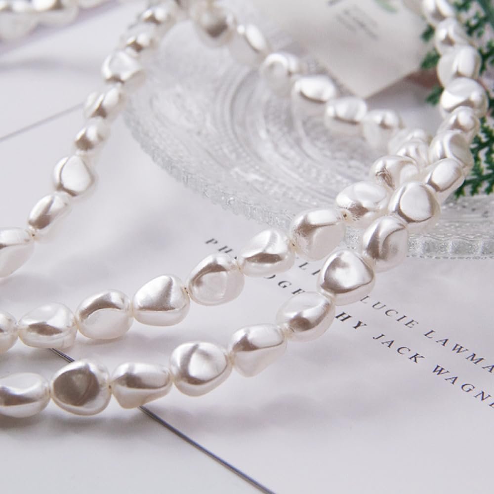 Luxury Crossbody Pearl Chain Strap Lanyard Cord Silicone Phone Case for iPhone 14 13 12 11 Pro Max Mini X XS Max 7 8 Plus Cover,3,14 PRO - Image 4