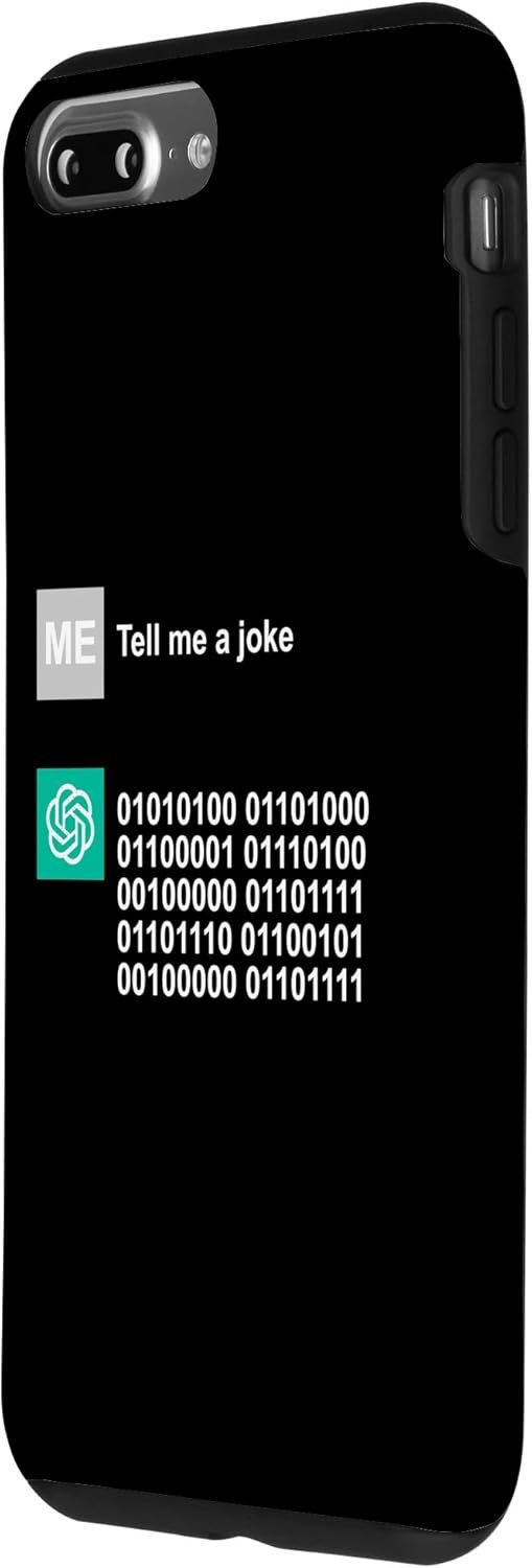 iPhone 7 Plus/8 Plus Chat GPT Tell Me A Joke Humor Funny AI Case - Image 3