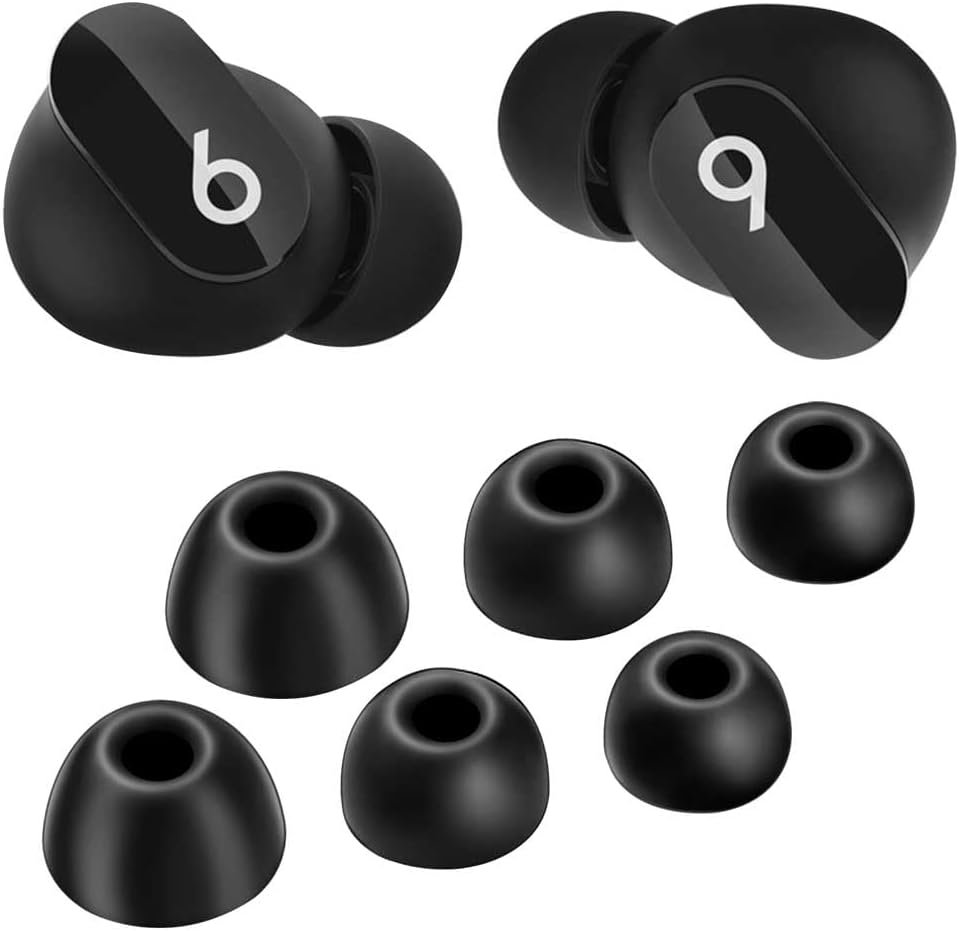 Replacement Eartips for Beats Studio Buds/Fit Pro/Studio Buds+, Silicone Earbuds Eartips Buds Cover Set for Beat Studio Buds - Image 2