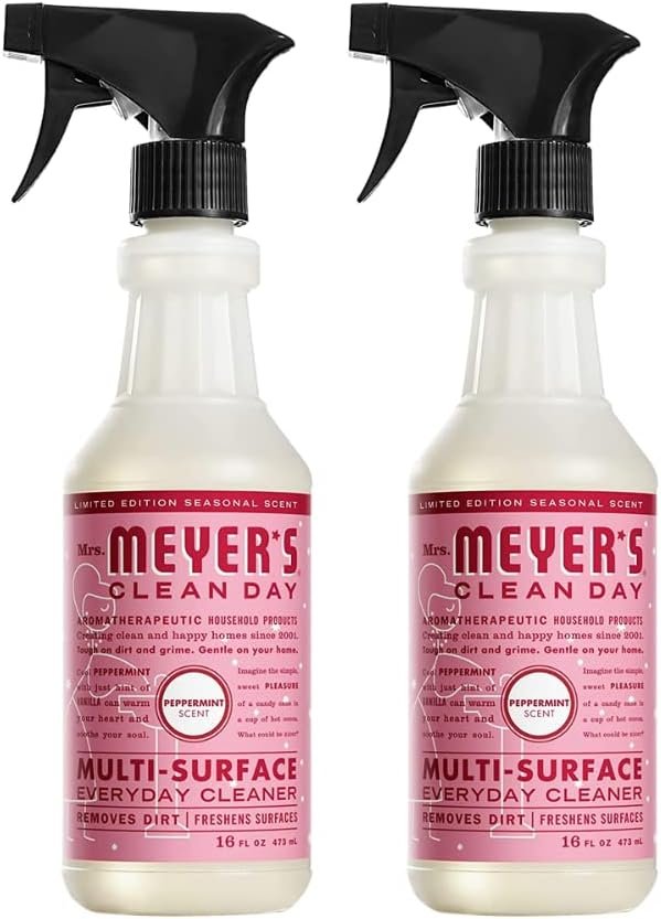 MRS. MEYER'S CLEAN DAY Multi-Surface Cleaner, Peppermint, 16 Fl Oz. (Pack of 2) - Image 2