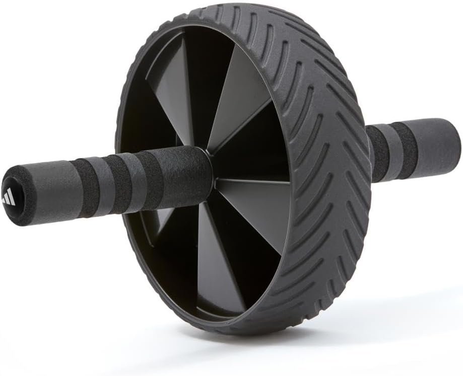 Adidas ADAC-11404-1 Ab Wheel Foam Roller, Abdominal Roller, Abdominal Training, Myofascial Release - Image 2