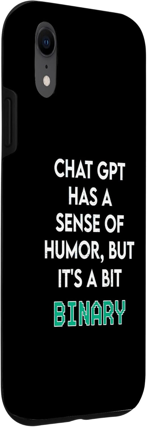 iPhone XR Chat GPT has a binary sense of humor Funny AI Case - Image 4