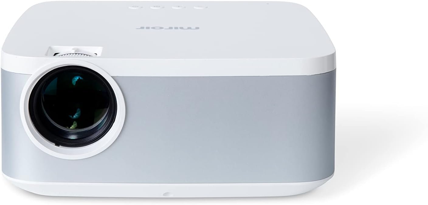 Miroir L500S 1080p Smart Streaming Mini Projector, 90-Inch Screen, Movie Projector, 5G WIFI and Bluetooth - Image 2