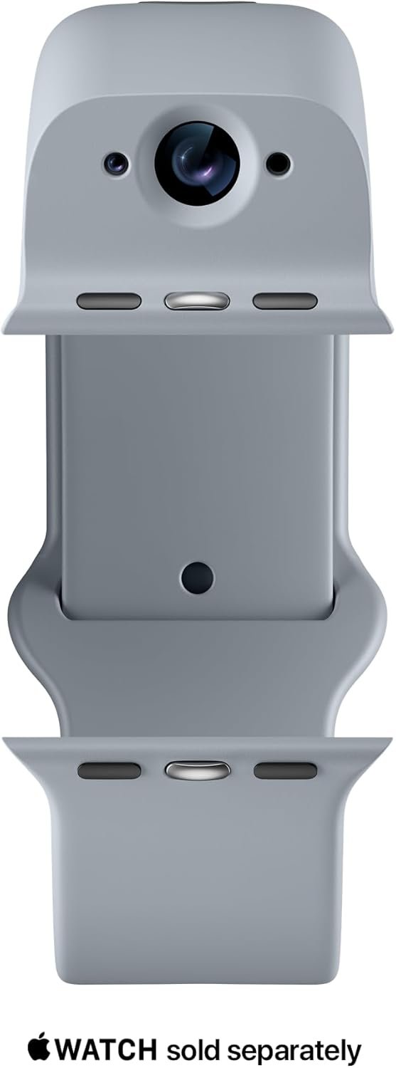 Wristcam, Smart Dual-Camera Band for Apple Watch (Apple MFi Certified), 8MP Sensor, Full HD Video/720P Sport Mode, (New) Pro. Image Stabilization, WiFi, IP68 Water Resistant, Siri Integration - Image 4