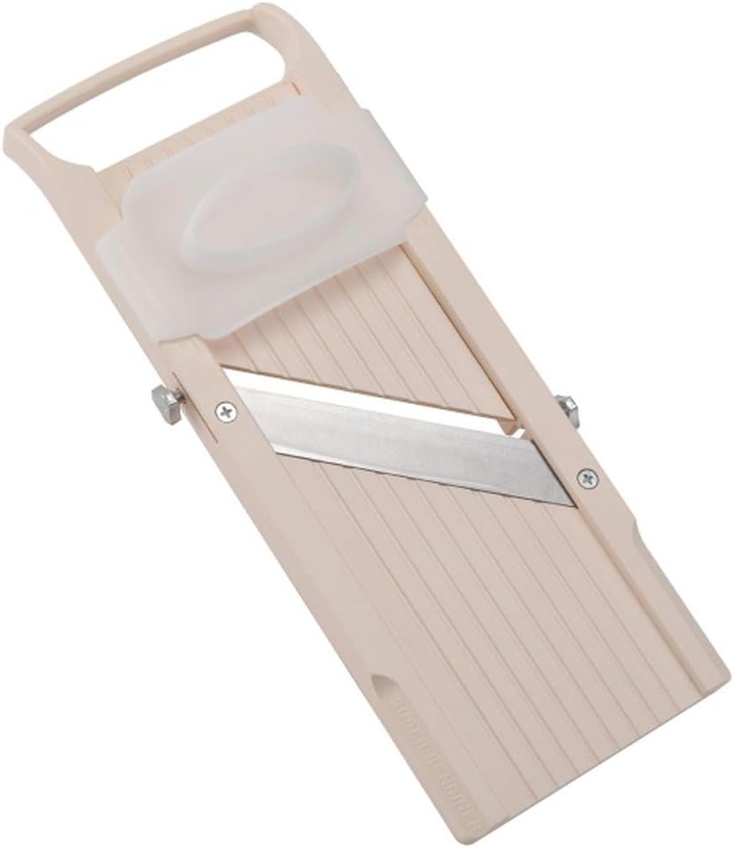 Benriner Super Standard Madoline Slicer, with with 4 Japanese Stainless Steel Blades, Almond - Image 3