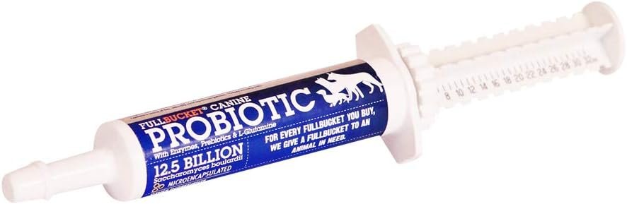 Canine Probiotic Paste for Dogs with 12.5 Billion Probiotic CFUs, Enzymes, Prebiotics and L-Glutamine for Urgent Care, 32.5 mL Tube - Image 2