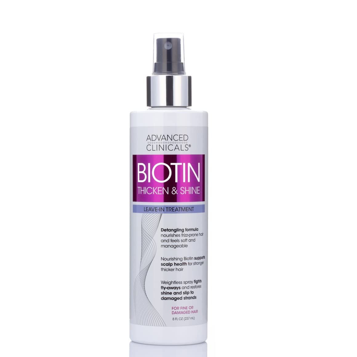 Advanced Clinicals Biotin Mask: Anti-Breakage, Split End Repair & Frizz Control, with Leave-in Conditioner - 2PC Set for Replenished, Moisturized Hair - Image 7