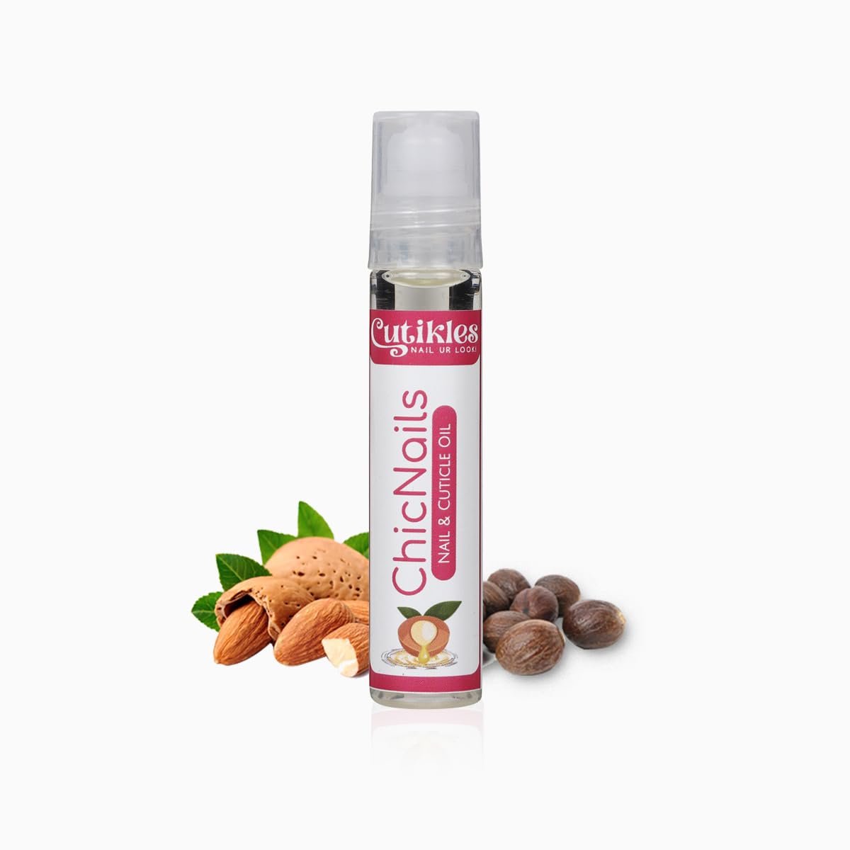 Nail & Cuticle Oil with goodness of Almond & Jojoba Oil. Nourishing Care for Longer and Stronger Nails - 0.33 FL. OZ - Image 9