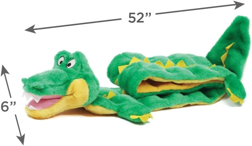 Outward Hound Squeaker Matz Plush Gator Dog Toy, XXL - Image 6