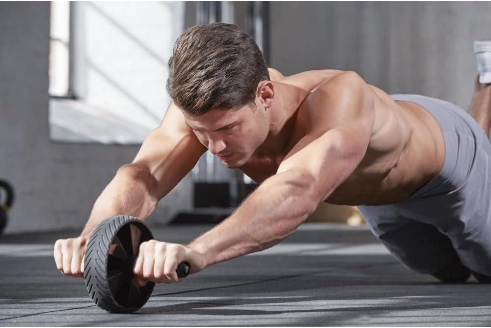 Adidas ADAC-11404-1 Ab Wheel Foam Roller, Abdominal Roller, Abdominal Training, Myofascial Release - Image 6