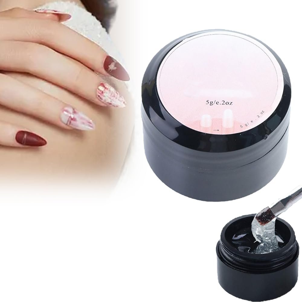 Nail Repair Protection Gel,Nail Repair Kit for Split Natural Nail,Easy Quick Fix Broken Nail Repair Gel,Mini Portable Instant Cracked Nail Repair Kits (1 Pcs) - Image 2