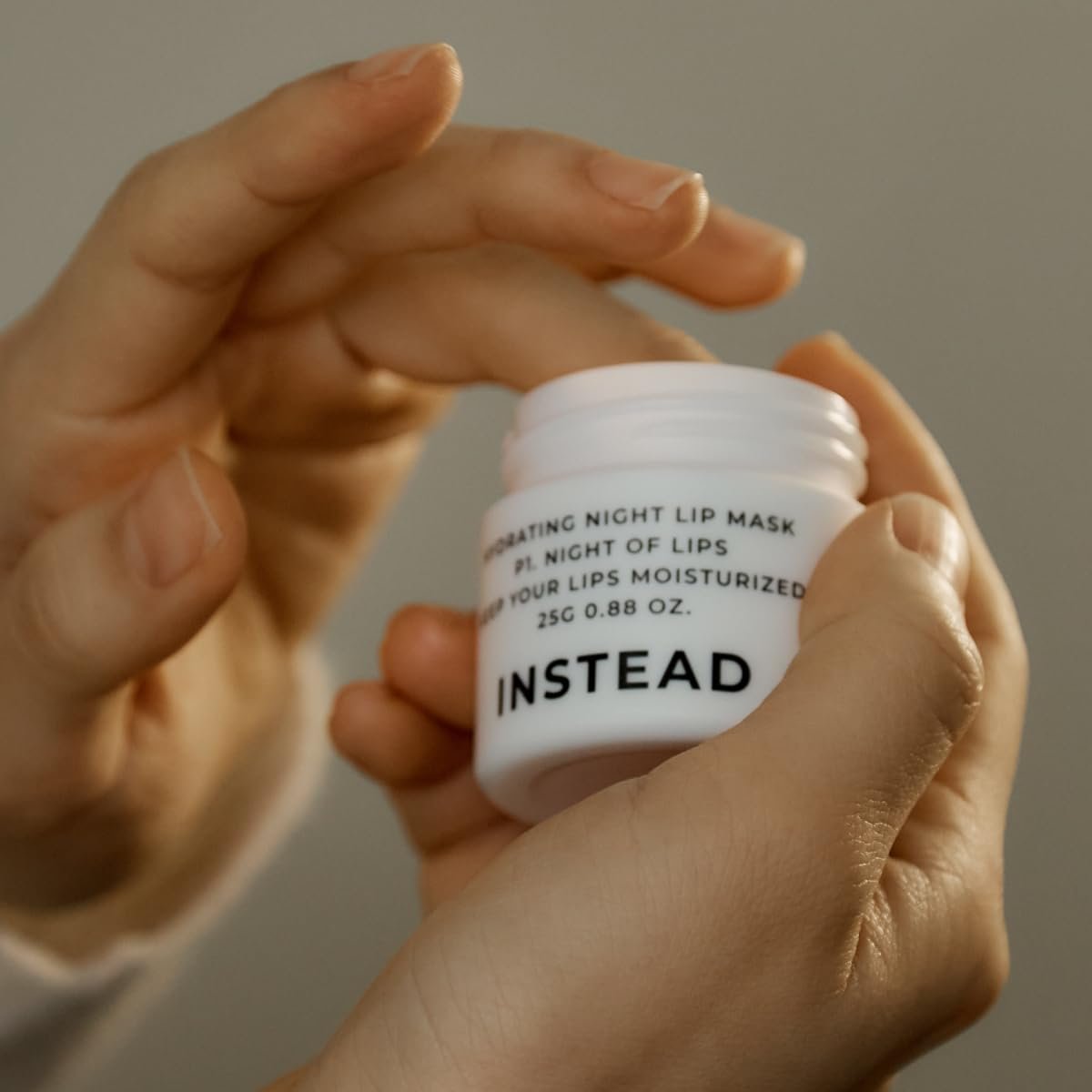 Hydrating Night Lip Mask - Moisturizing Lip Treatment to Restore and Soothe Dry Chapped Lips Overnight 0.88 oz. - Image 5