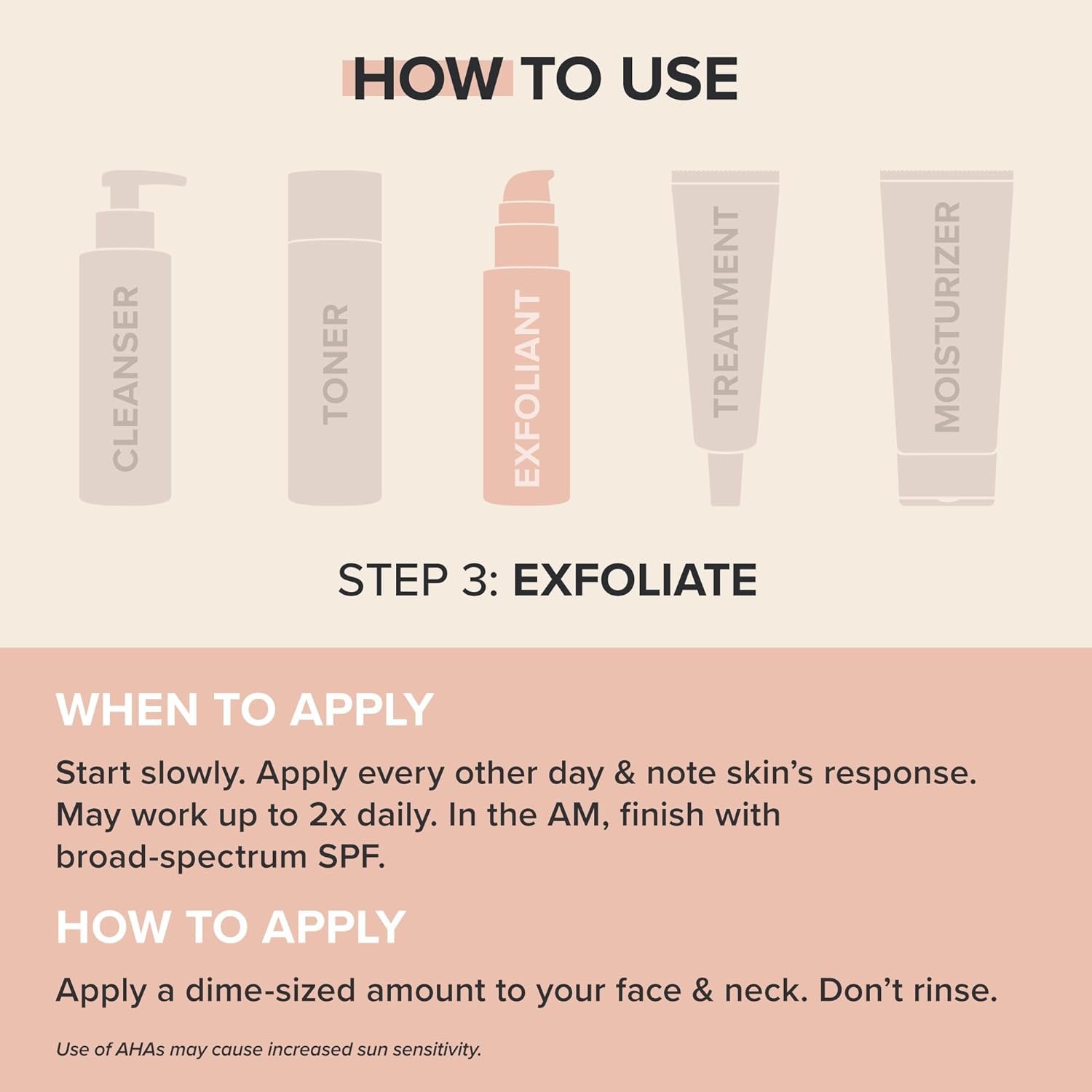 Paula's Choice SKIN PERFECTING 8% AHA Gel Exfoliant with Glycolic Acid Soothing Chamomile & Green Tea, Leave-On Gentle Exfoliator - Image 6