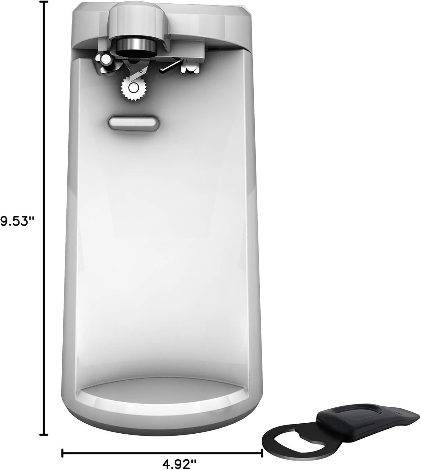 BLACK+DECKER EasyCut Extra-Tall Can Opener, White, EC500W - Image 4