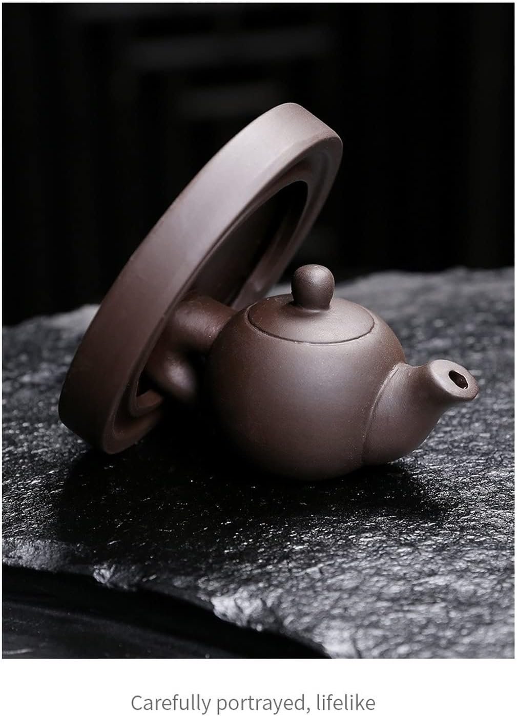 Windproof Cover Backflow Incense Burner Indoor Smoke Waterfall Incense Holder Creative Teapot Incense Burner Home Tea Room Aromatherapy Ornament - Image 5