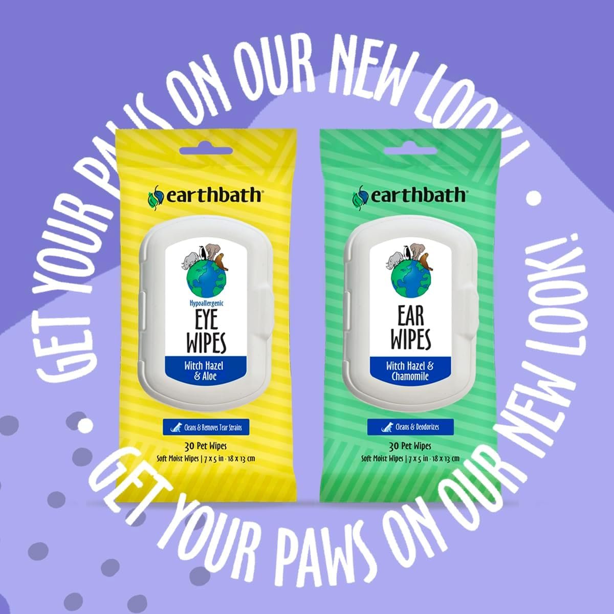 earthbath, Dog Ear Wipes - Gentle Dog Ear Cleaner, Best Pet Wipes for Dogs & Cats, Made in USA, Cruelty-Free Dog Wipes, Keep Your Pet's Ears Naturally Clear & Infection Free - 25 Count (1 Pack) - Image 5