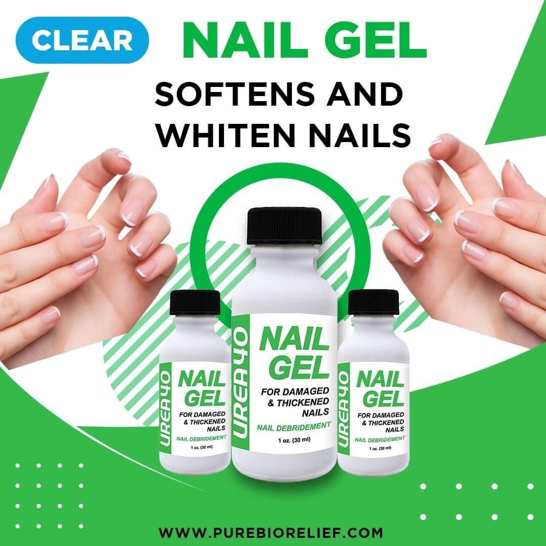 Urea Nail Gel - Softens Cracked Heel Calluses & Thick Toenails - Repairs Fungal Damaged, Yellow, Discolored Nails – Highly Effective & Quick-Dry Fingernails & Toenail Fungus Treatment | Made in USA - Image 4