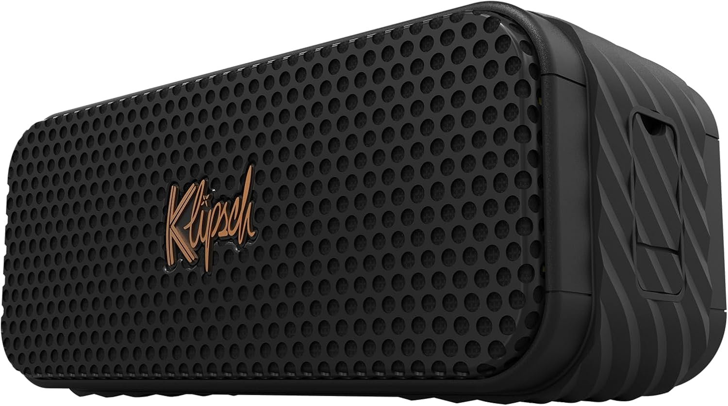 The Klipsch Nashville Portable Bluetooth Speaker with a 2.25" full range drivers for 360 degree audio, IP67 dust and waterproof rating, 24 hours of playtime for a premium live concert experience - Image 2