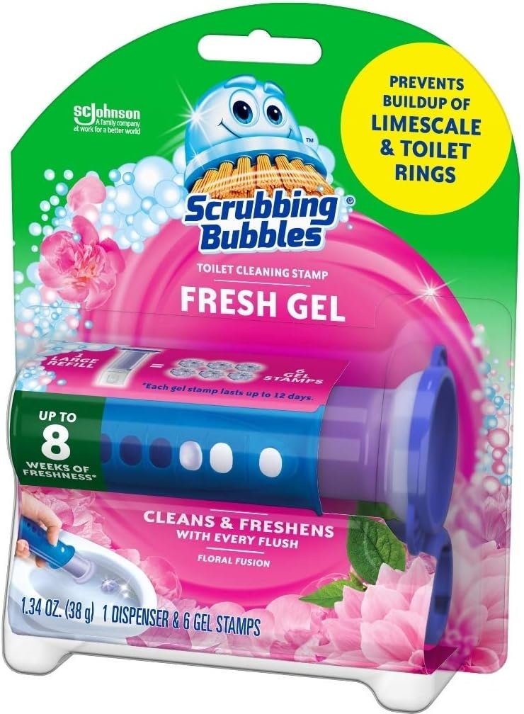 Cleaning Stamp Fresh Gel Floral Fusion 1.34 oz (Pack of 2) - Image 4