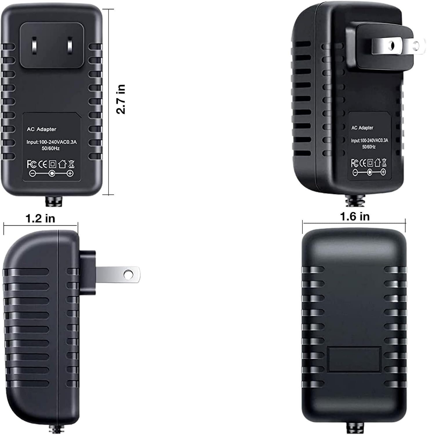 New 18V AC/DC Adapter Compatible with Amazon Echo Show 8 Model C7H6N3 15W (2nd Gen, 2021 Release) HD Smart Display with Alexa and 13 MP Camera Power Supply Cord Cable Charger Mains PSU - Image 3