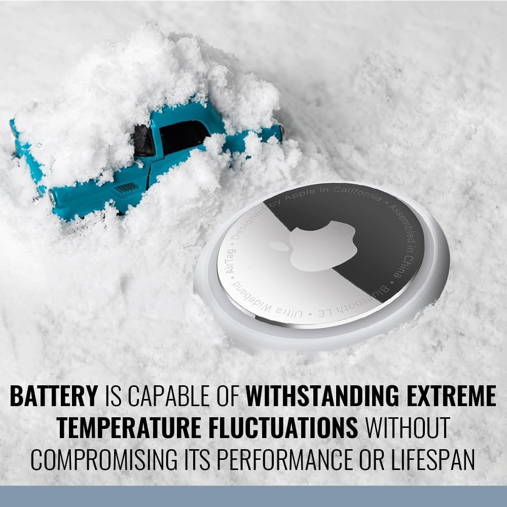 Rome Tech CR2032 Lithium 3V Airtag Battery Replacement - Perfect Battery for Apple Airtags Replacement (1 pcs) - Image 4