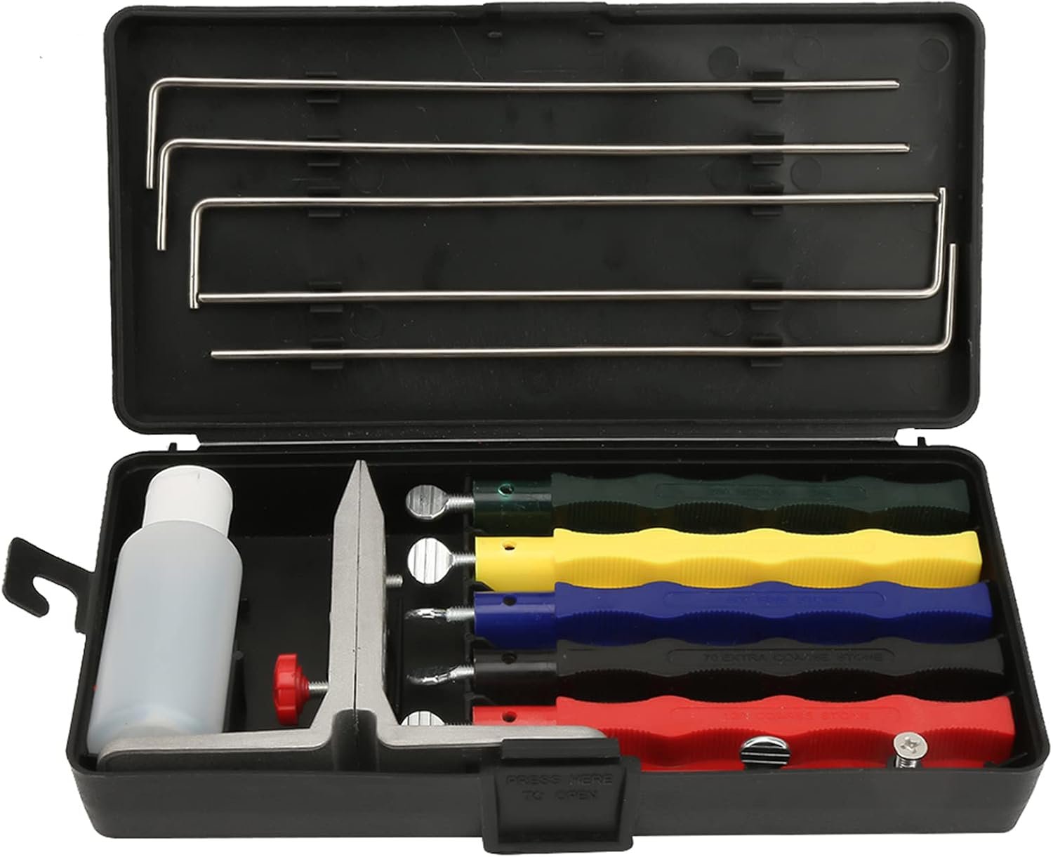 Professional Knife Sharpener, Fix angle Knife Sharpener Kit Kitchen Sharpening System Kitchen Sharpening Kit for Chef Home - Image 3