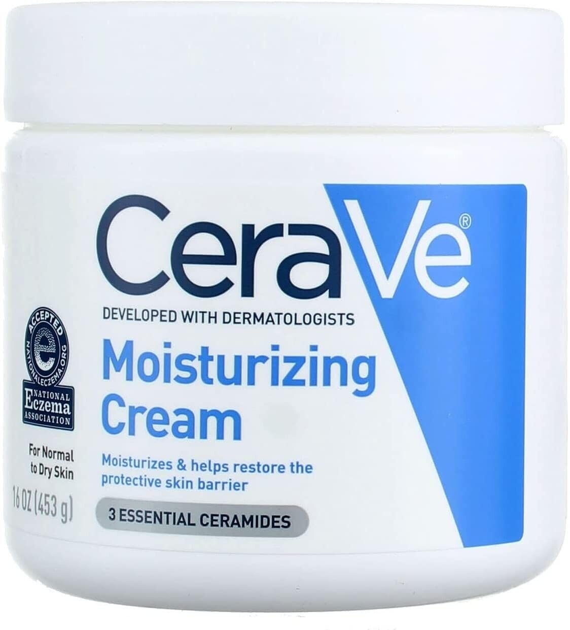 CeraVe Moisturizing Cream - 16 Ounces each (Value Pack of 4) - Image 2
