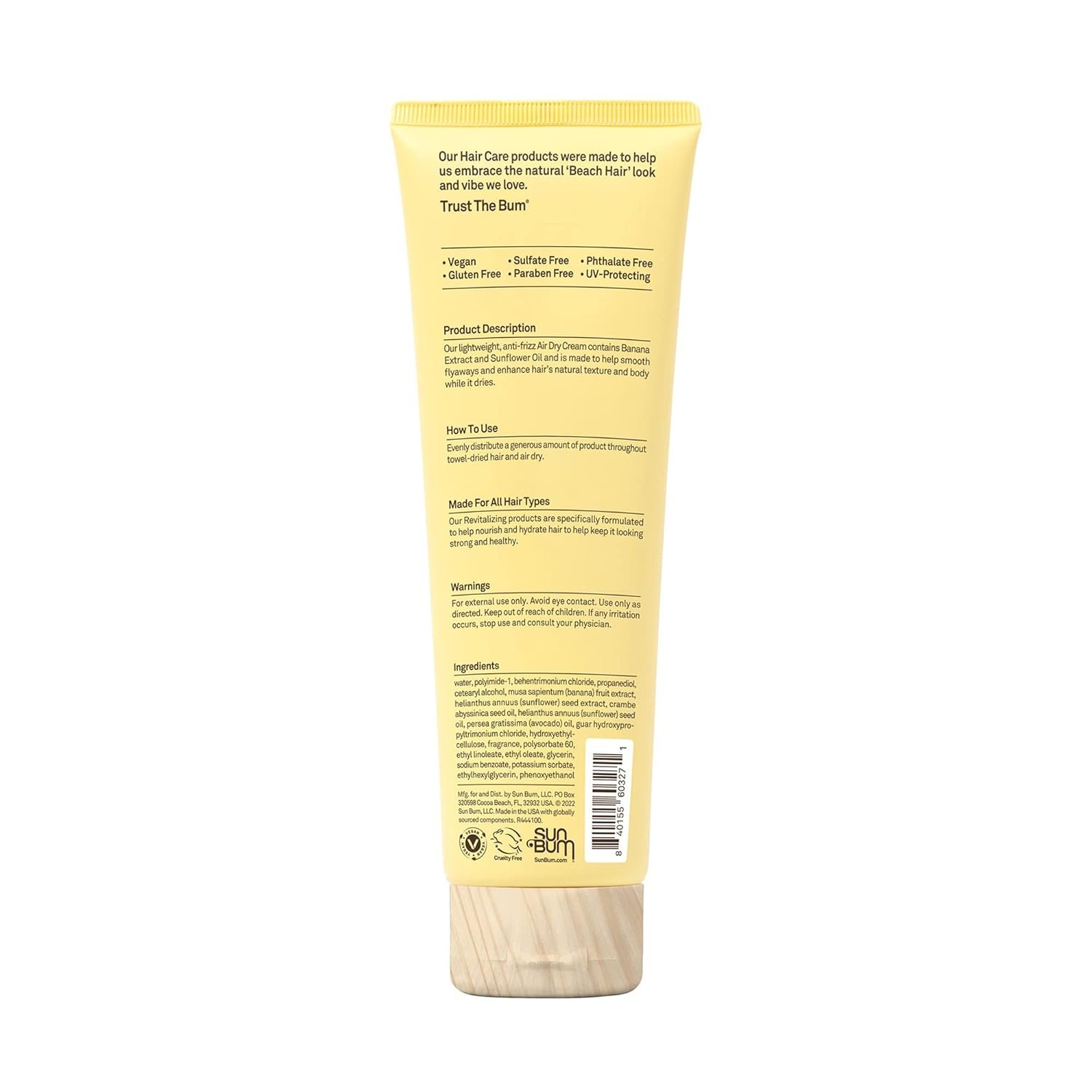 Sun Bum Revitalizing Air Dry Cream - Image 3