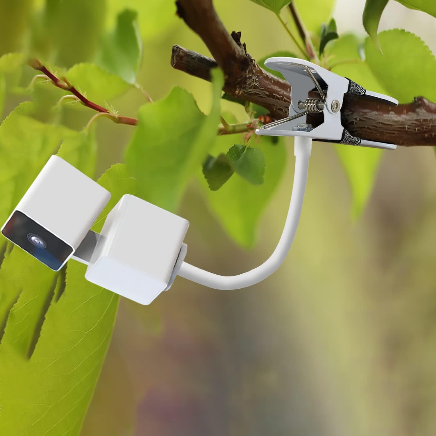 2Pack Flexible Clamp Mount Compatible with Wyze Cam Pan V2 (2021 Release) &Wyze Cam Pan V3 Indoor/Outdoor (2023 Release), Flexible Gooseneck Mounting Bracket No Tools or Wall Damage Required - Image 4