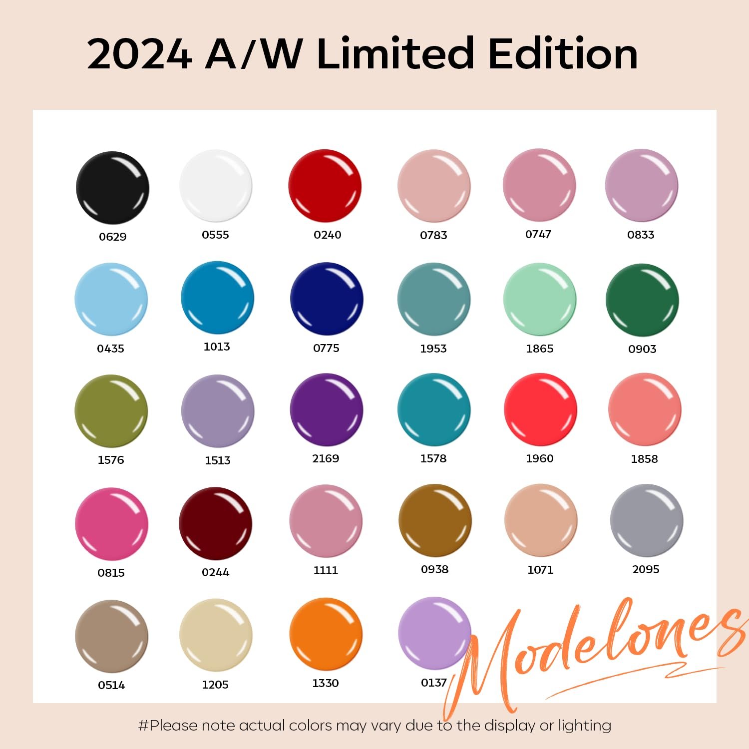 modelones 32 PCS Gel Nail Polish Set, 28 Colors Fall Winter Gel Polish with No Wipe Base Coat, Glitter & Glossy & Matte Top Coat Black Brown Red Purple Soak Off LED Nail Art Kit Salon at Home - Image 3