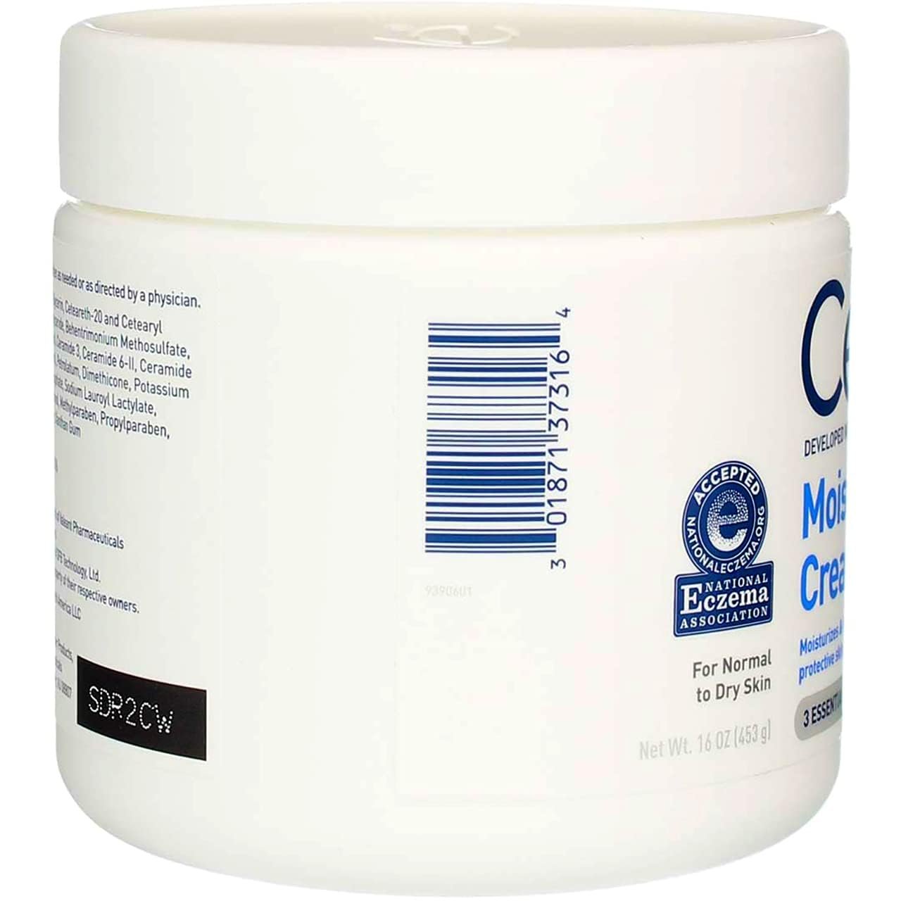 CeraVe Moisturizing Cream - 16 Ounces each (Value Pack of 4) - Image 5